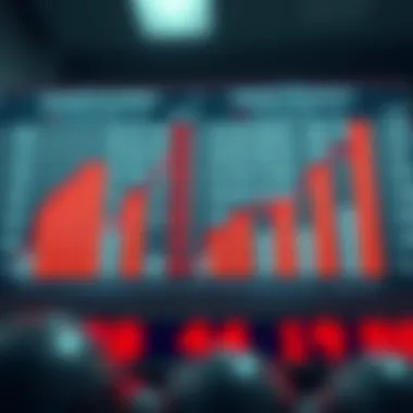 Statistical graphs showing winning number frequencies